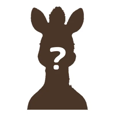 シマウマ顔のイラスト（アプリで出会うまでヒミツ）