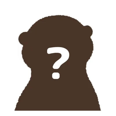 カワウソ顔のイラスト（アプリで出会うまでヒミツ）