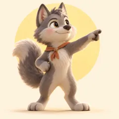 Big-Picture Captain Wolf